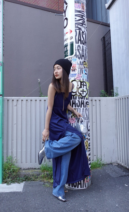 ルーズストレートデニム